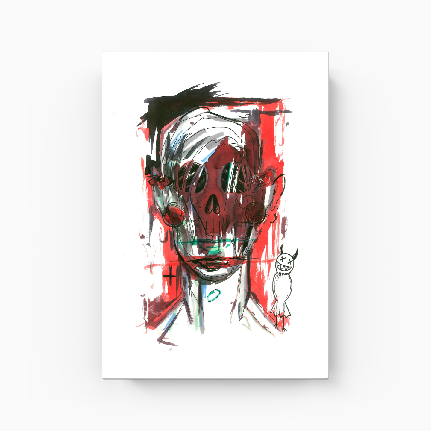 deadactive skull - Kanvas Tablo