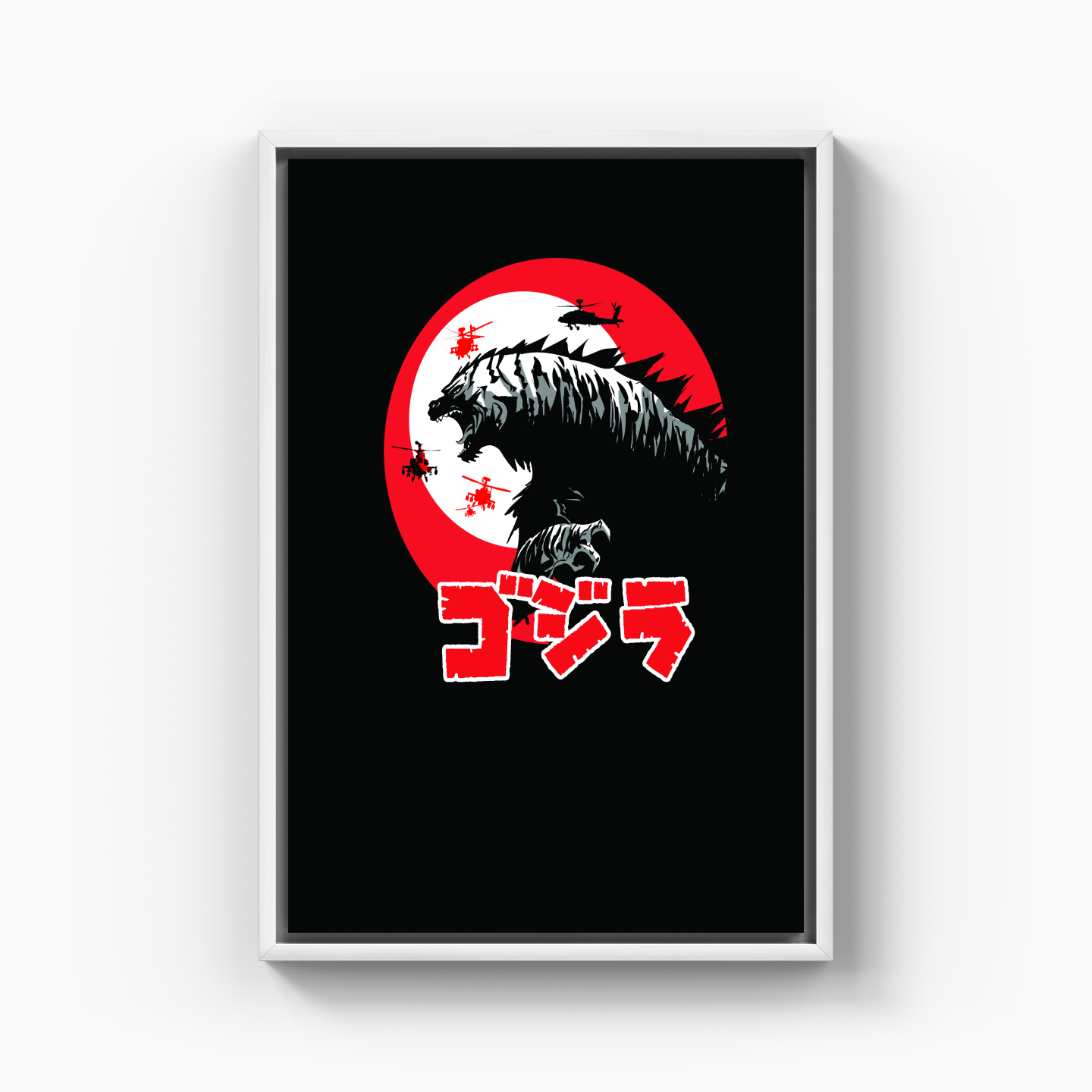 godzilla 2 - Kanvas Tablo