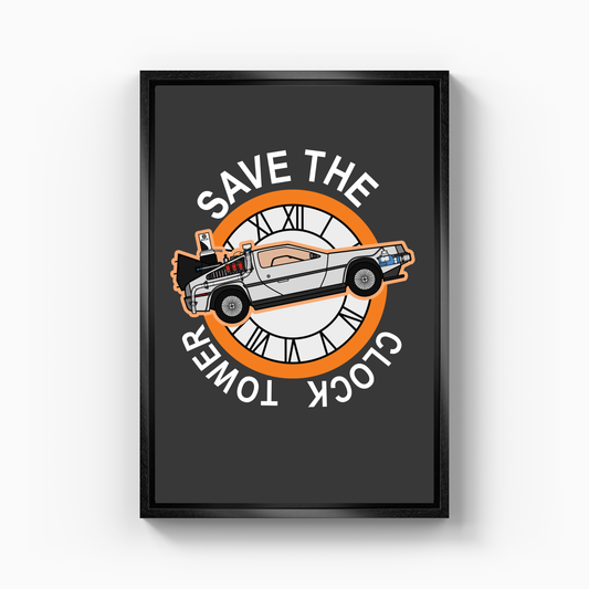 back to the future 1 - Canvas Painting