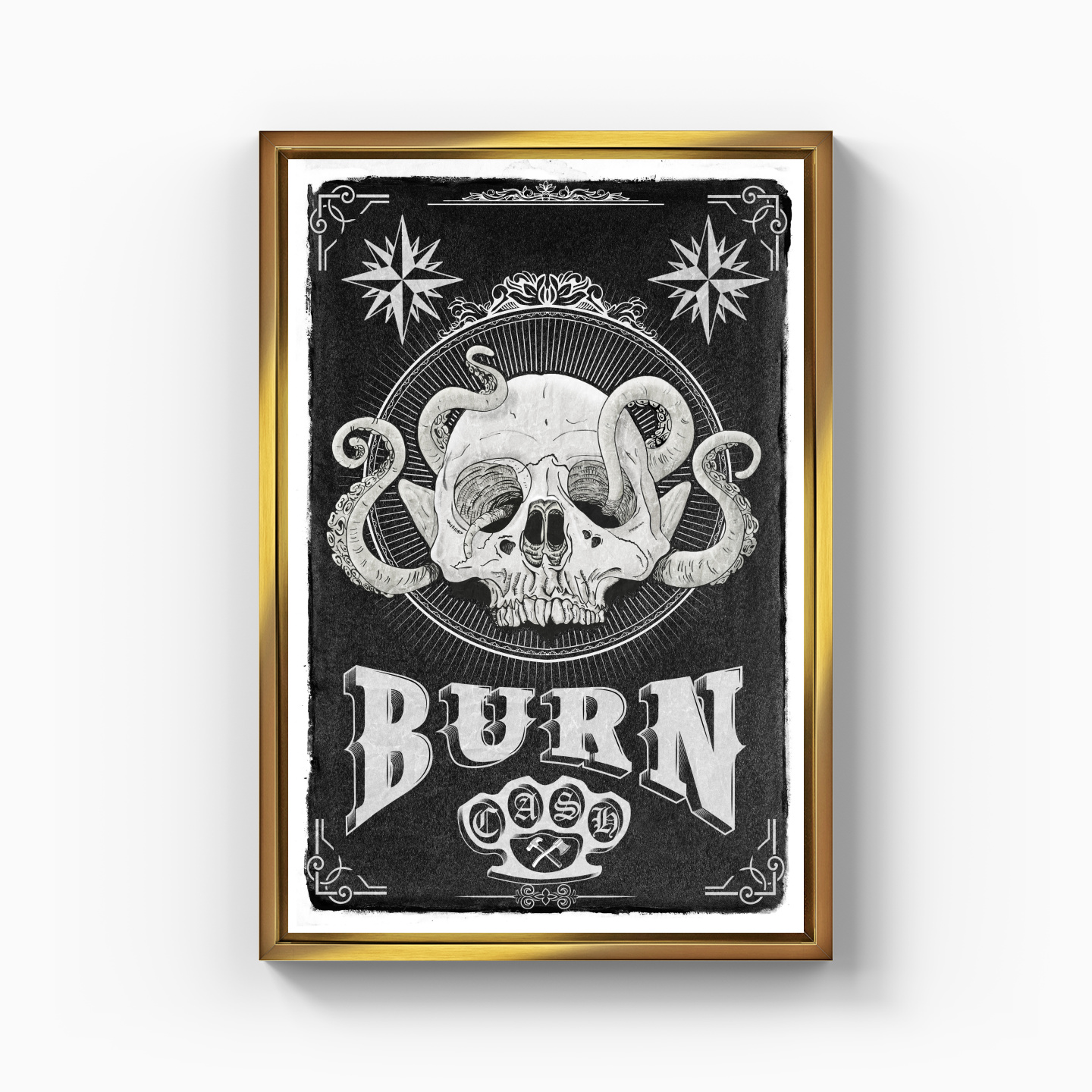 Burn  - Kanvas Tablo