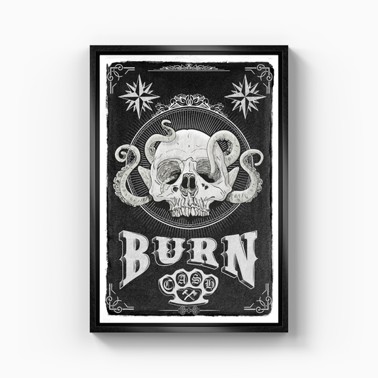 Burn - Canvas Print