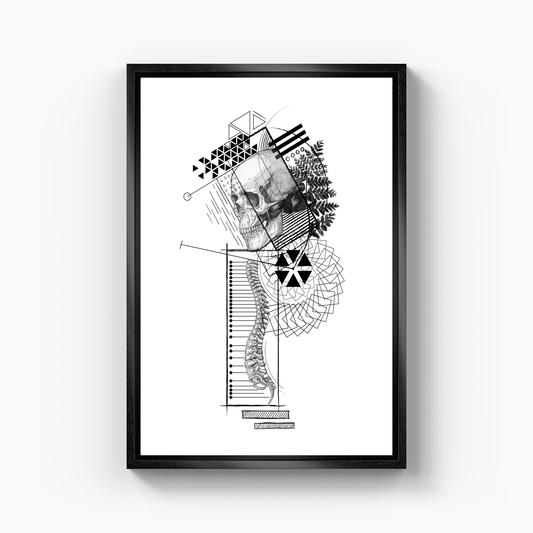 INTERNAL SPIRAL - Canvas Painting