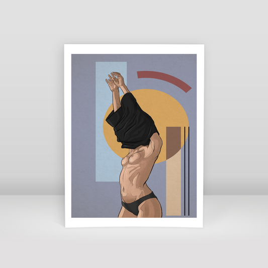 GEOPURPLE - Art Print