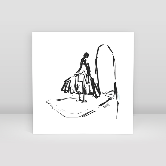 Gelirse mi ? Ya Hiç Çıkmazsa ? - Art Print