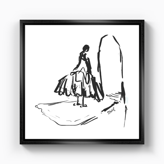 Gelirse mi ? Ya Hiç Çıkmazsa ? - Kanvas Tablo