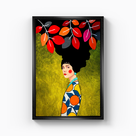 to let myself go - Canvas Painting