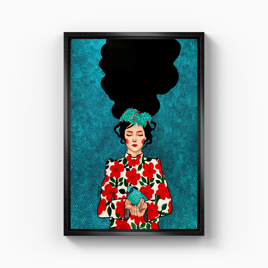 please go slowly - Kanvas Tablo