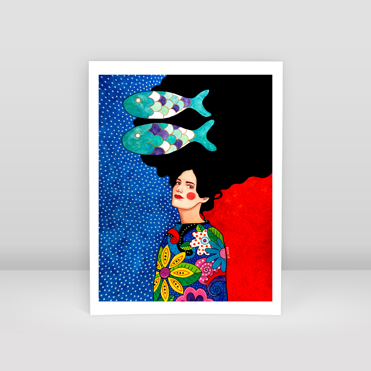 by the way - Art Print