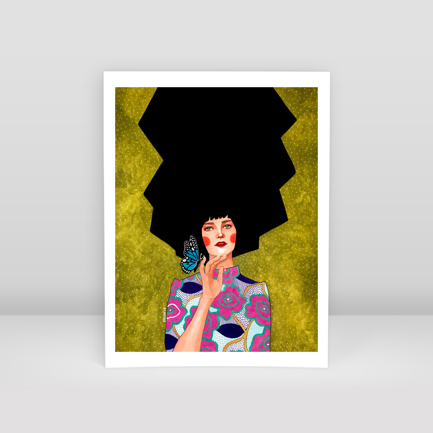 there is confetti in my mind - Art Print