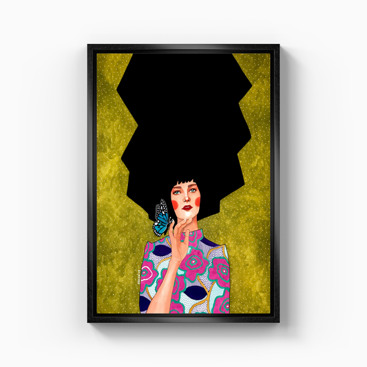 there is confetti in my mind - Canvas Print