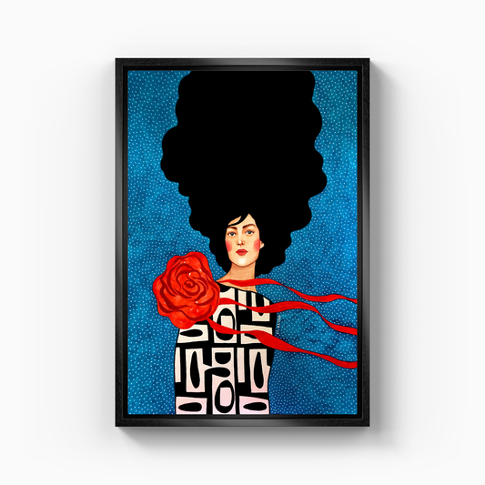 never pretend that it is all real - Canvas Print