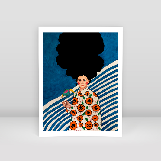 with or without - Art Print