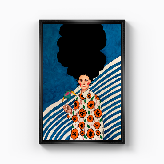 with or without - Canvas Print