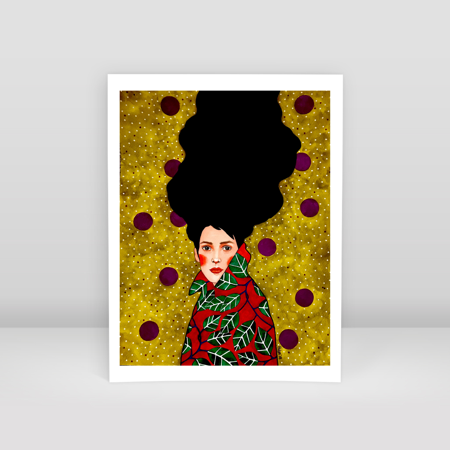 came to me in colour - Art Print