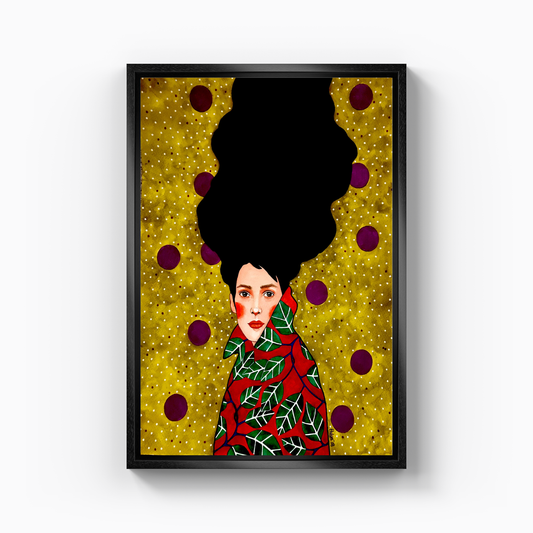 came to me in color - Canvas Print