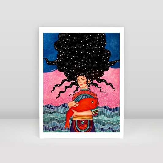 a place I know - Art Print