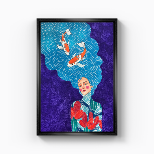 giving me a reason to stay - Canvas Print