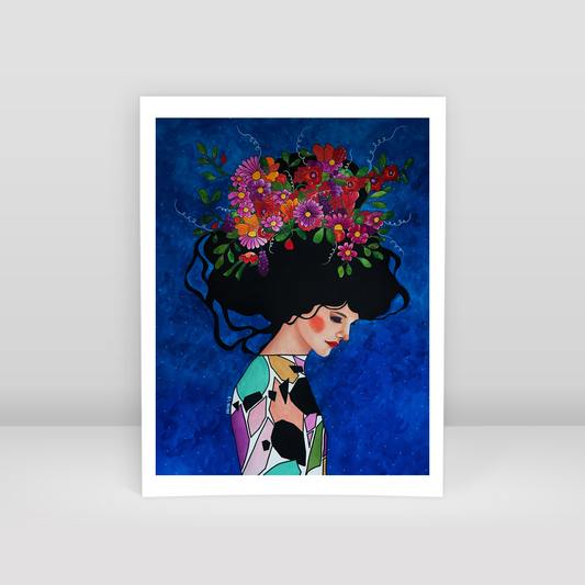 your voice can take me there - Art Print