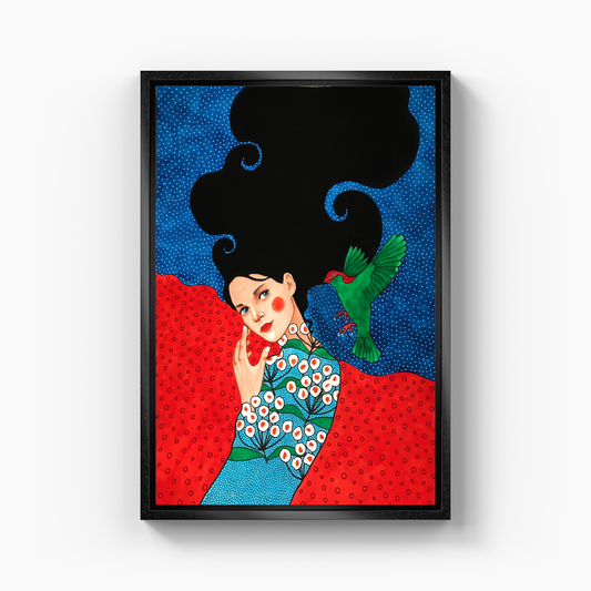 winter bird - Canvas Painting