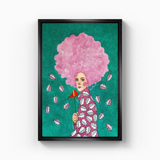 whisper - Canvas Print