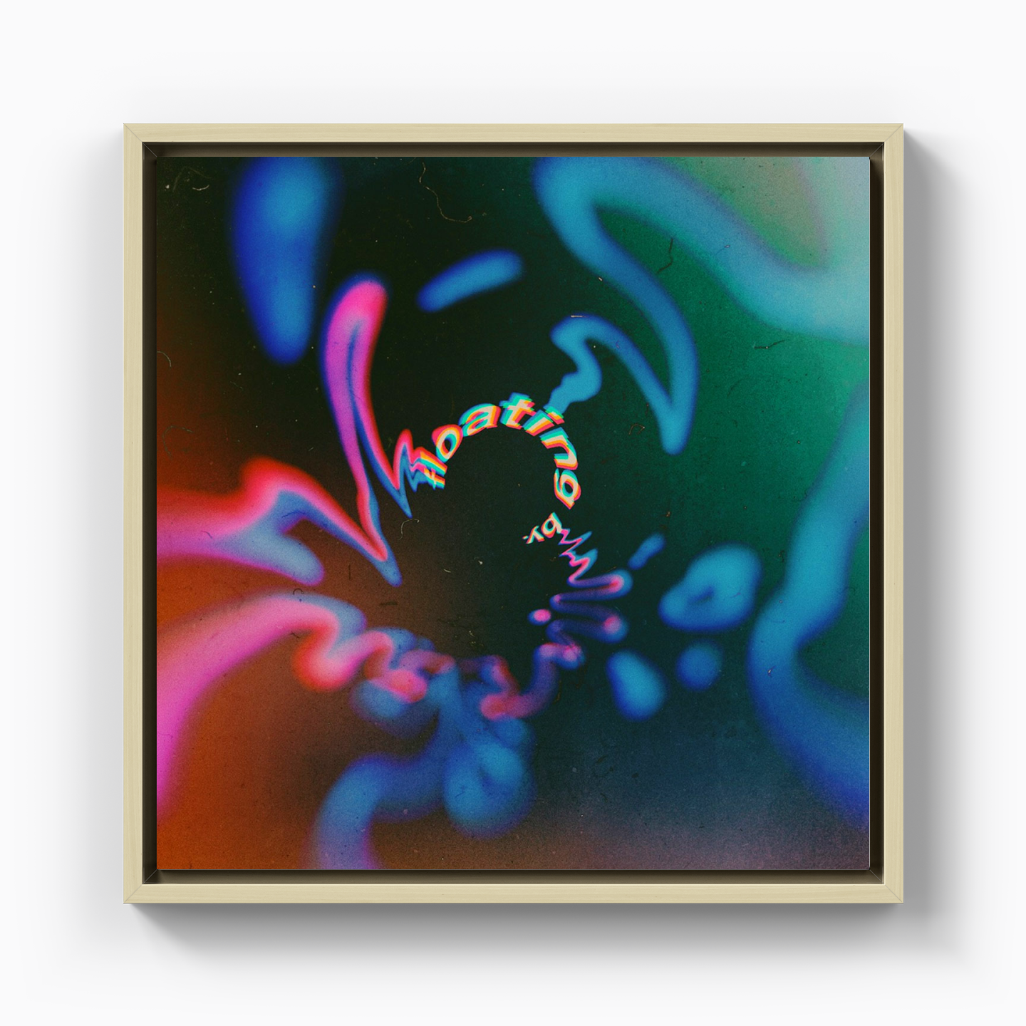Neon Three - Kanvas Tablo