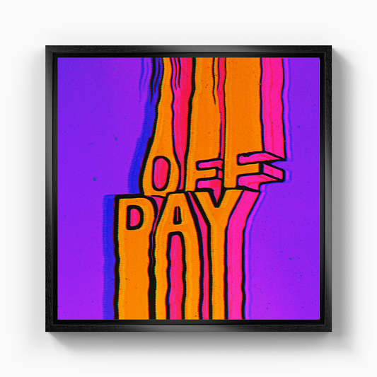 Neon Five - Canvas Print