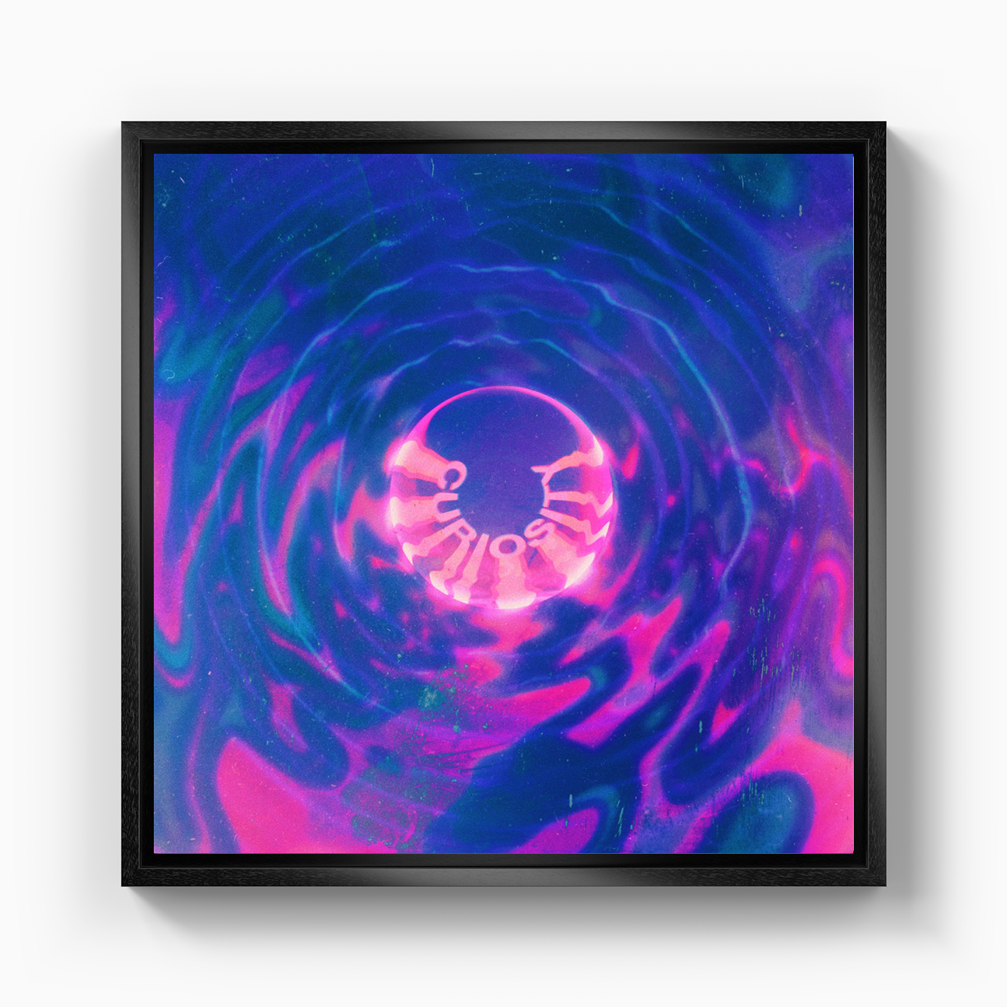 Neon Seven - Kanvas Tablo