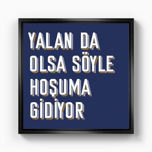 We Didn't Know What to Say - Canvas Print