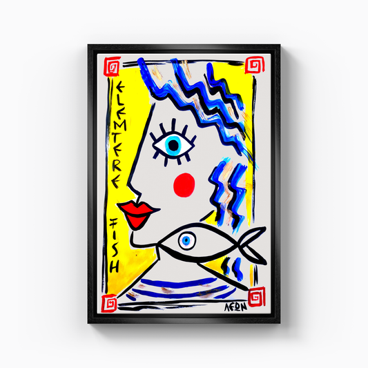 Elemtere fish - Canvas Painting