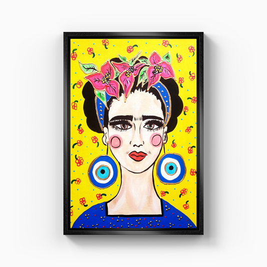 Turkish frida - Canvas Painting