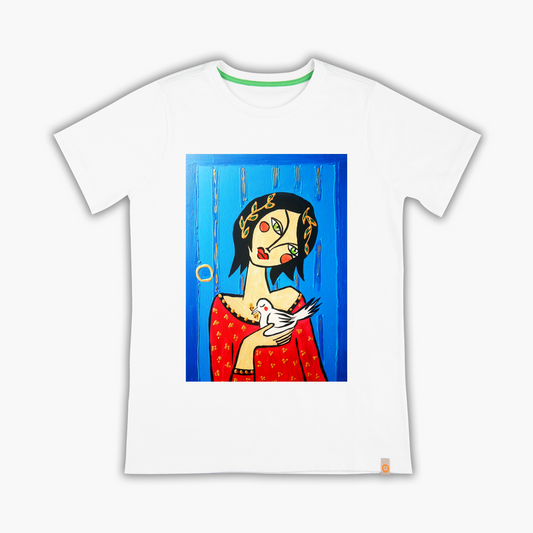 Blue door - T-shirt