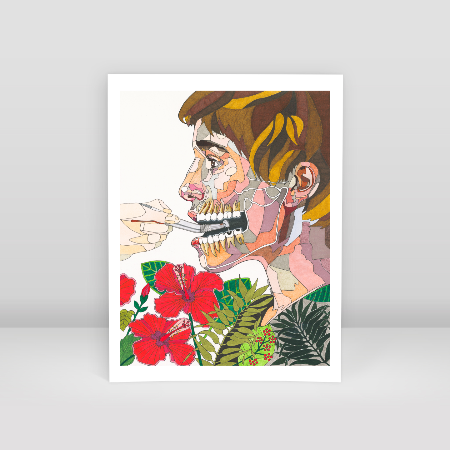 restorative dentistry - Art Print
