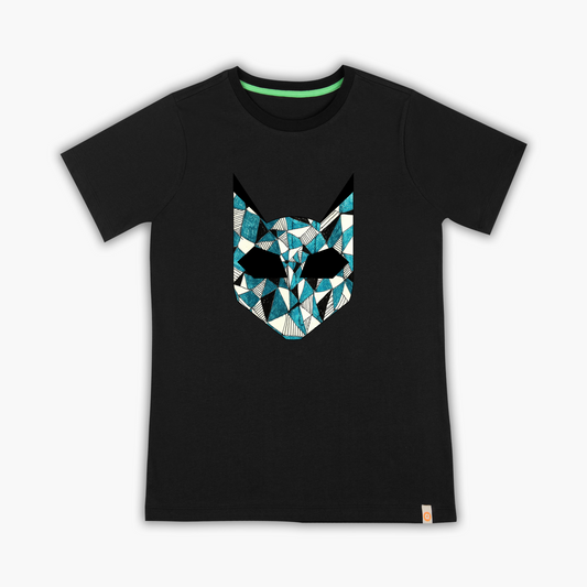 Turquoise Cat - T-Shirt