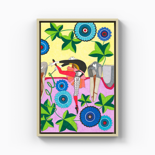 ballerina implant - Canvas Print