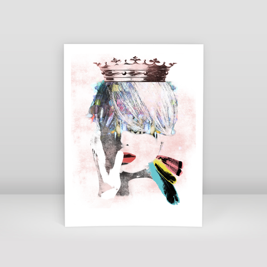 Art Save The Queen - Art Print