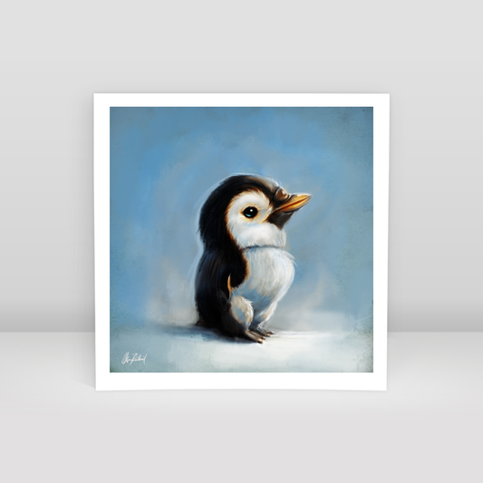 Minik penguen - Art Print