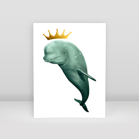 Cute King - Art Print