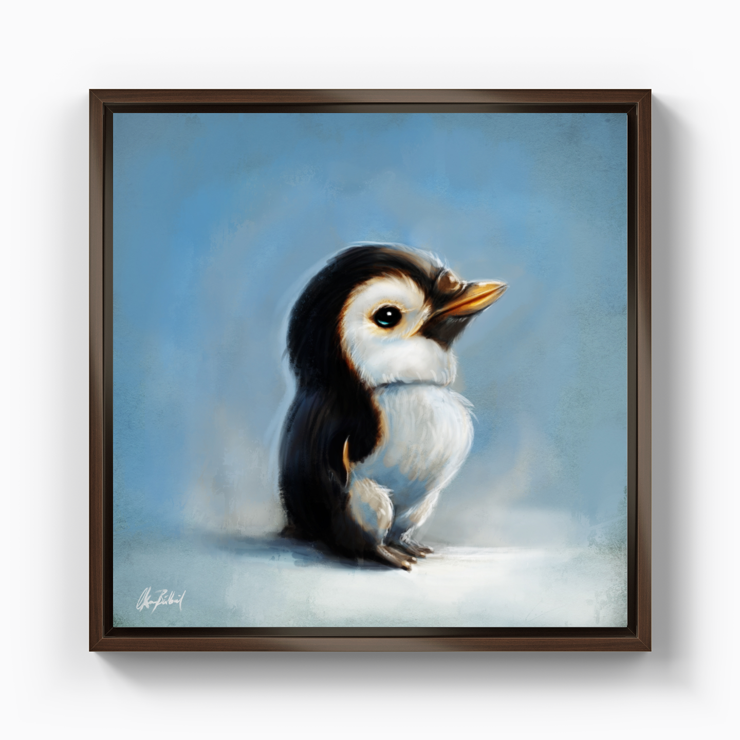 Minik penguen - Kanvas Tablo