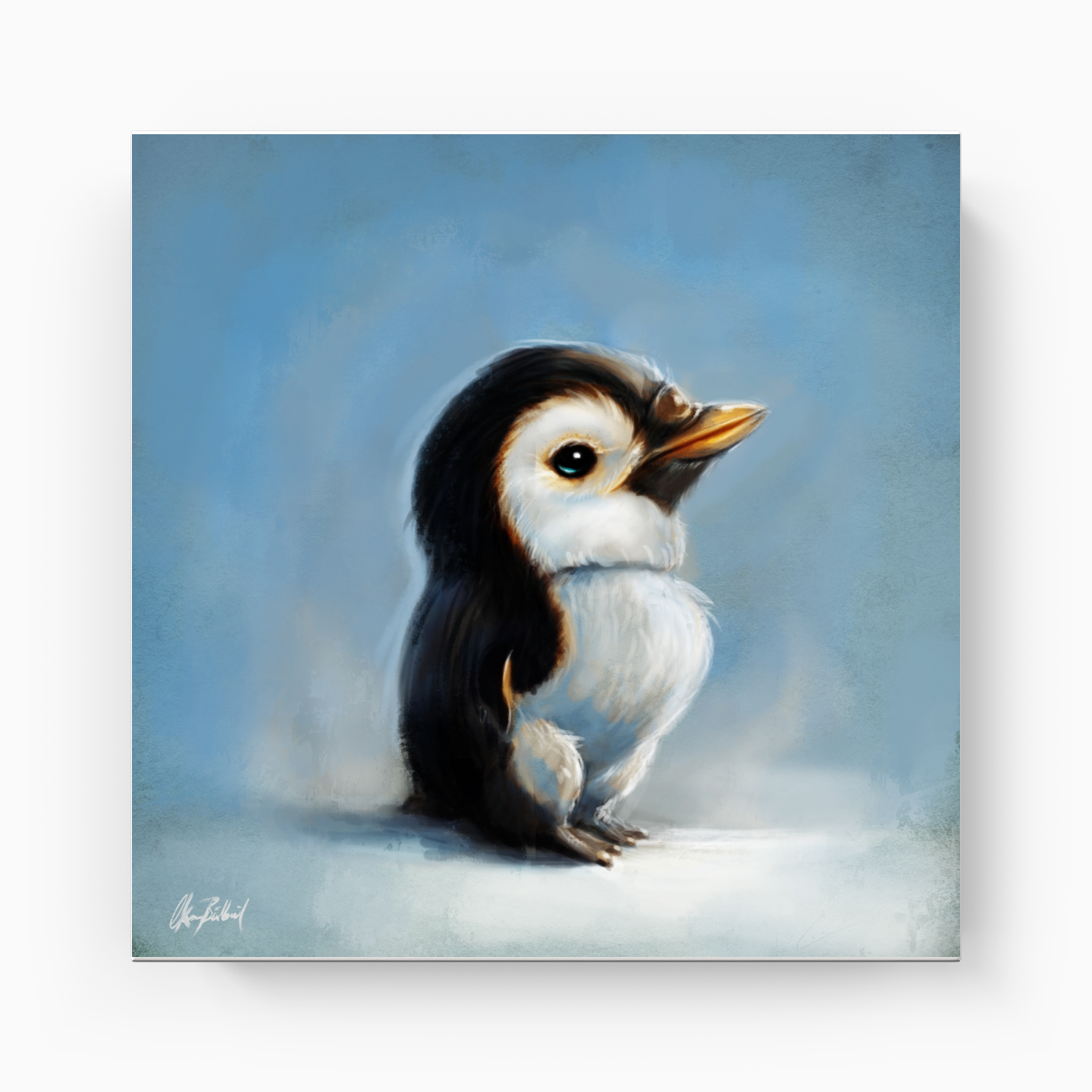 Minik penguen - Kanvas Tablo
