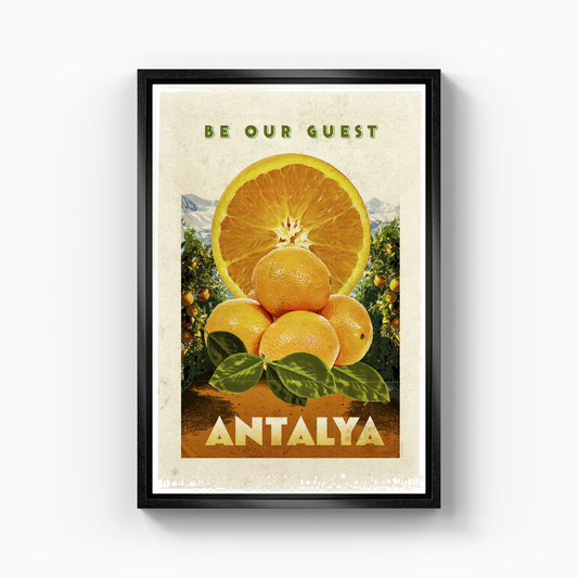 Antalya Orange - Canvas Painting