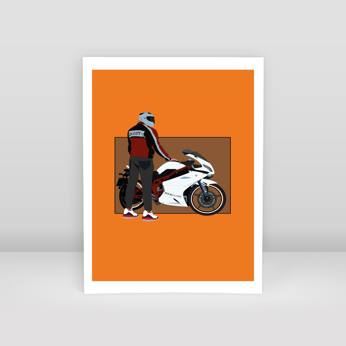 Motosiklet 2 - Art Print
