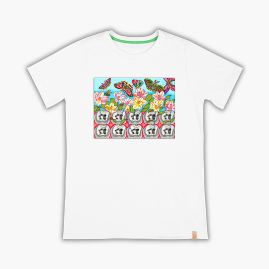 canal treatment with the flowers - T-Shirt