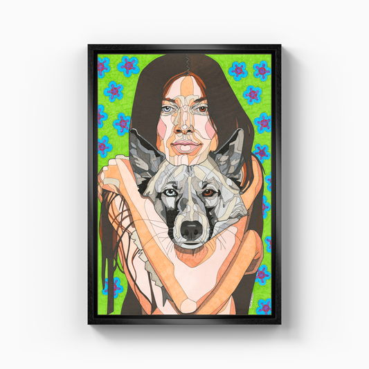 me and my friends don't infect coronavirus - Canvas Painting