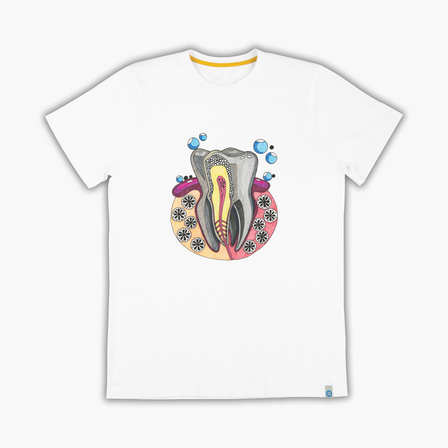 tooth anatomy - Tişört