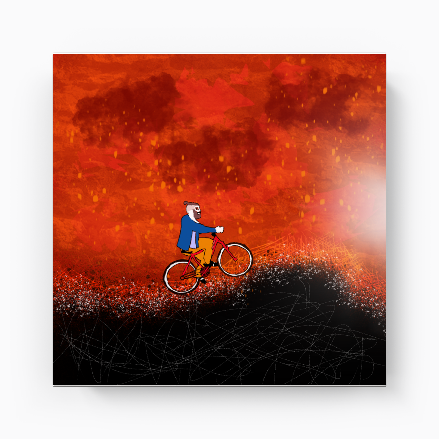 Hell Ride - Kanvas Tablo