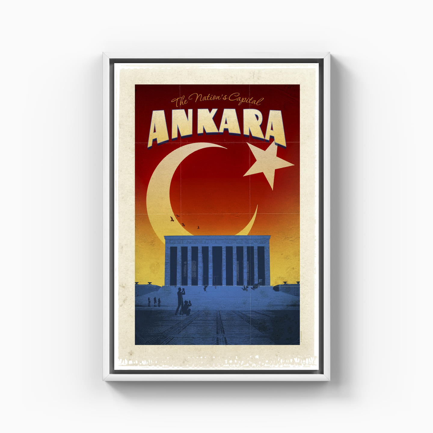Ankara Anıt Kabir - Kanvas Tablo