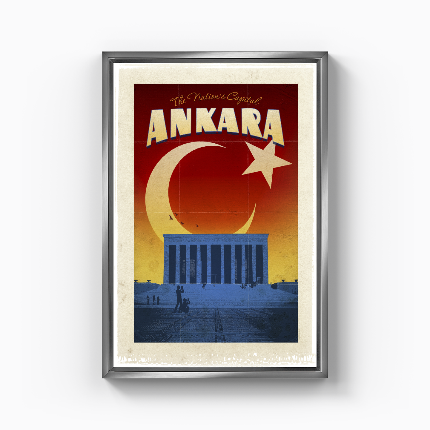 Ankara Anıt Kabir - Kanvas Tablo