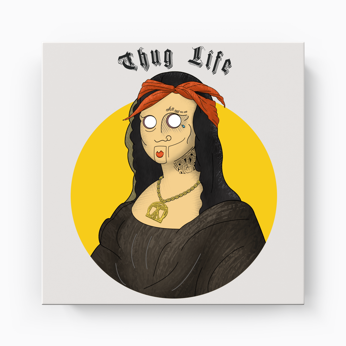 Mona Lisa Shakur - Canvas Print