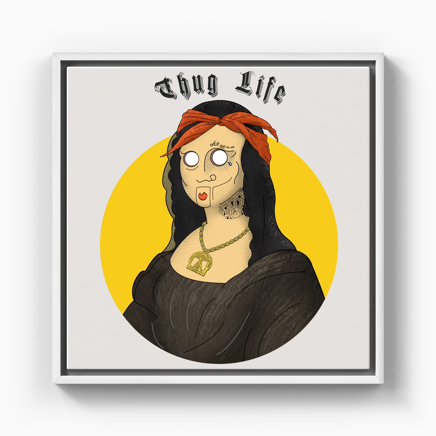 Mona Lisa Shakur - Canvas Print