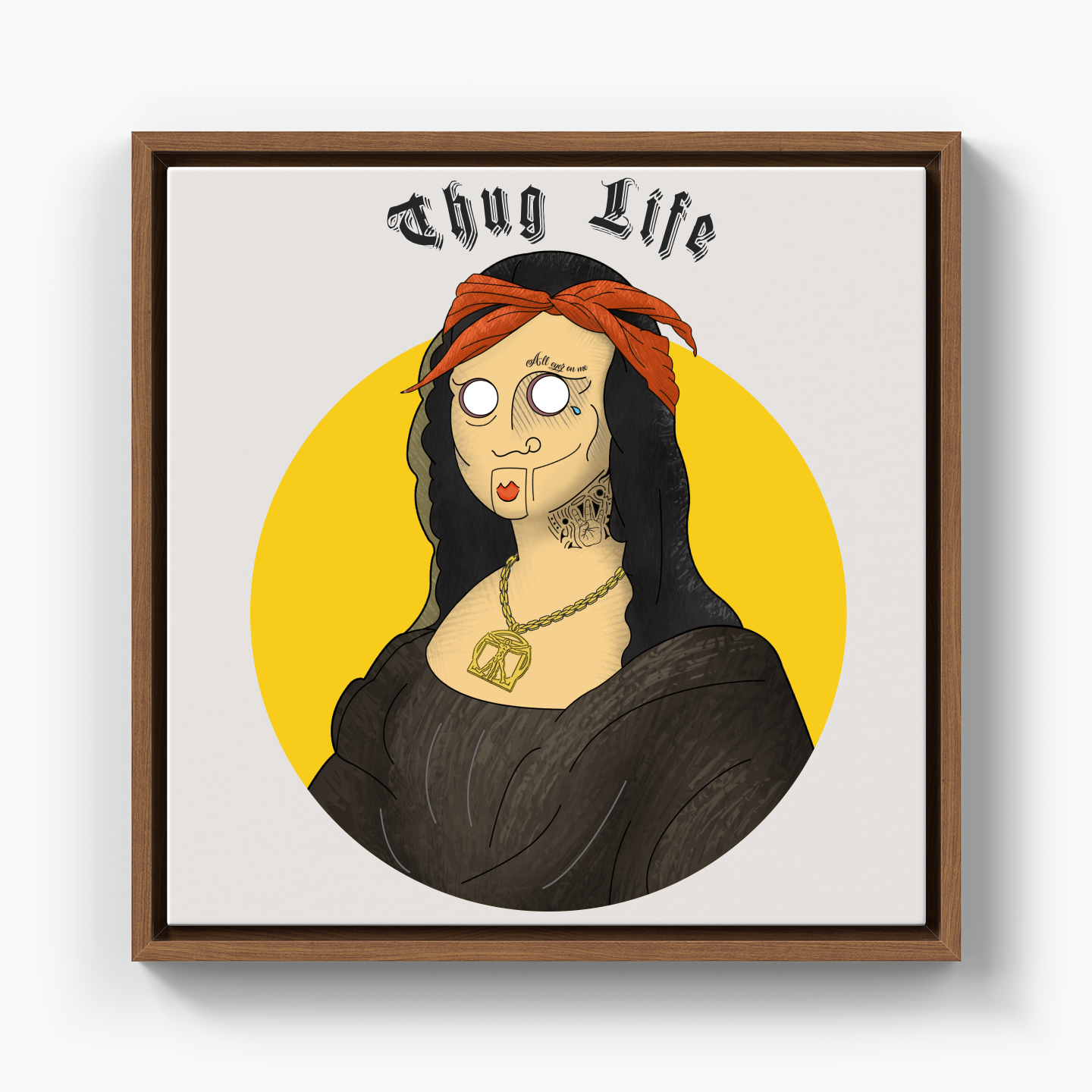 Mona Lisa Shakur - Canvas Print